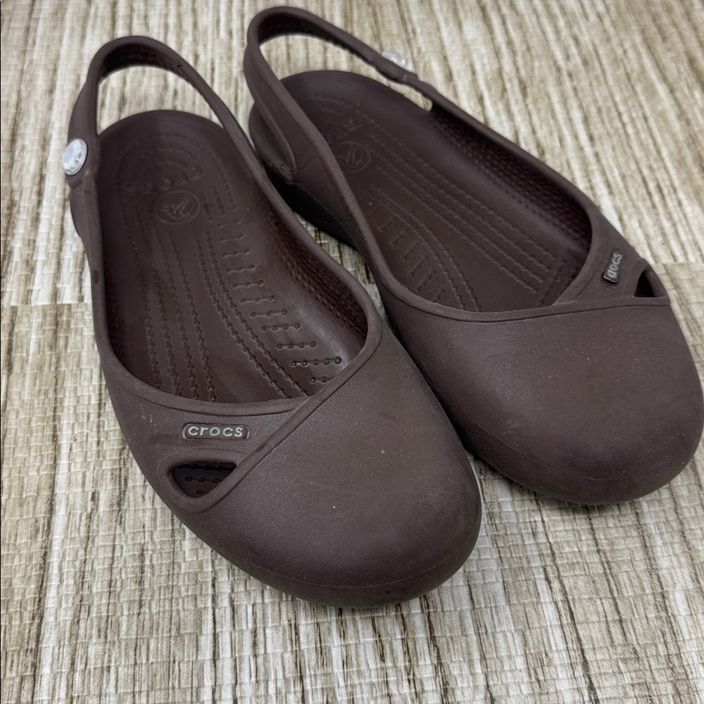 CROCS Dark Brown Sandal